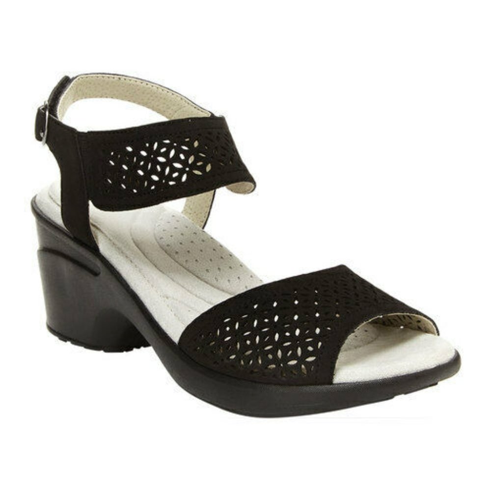 Women’s JBU By Jambu Black Toledo Memory Foam Sz 6